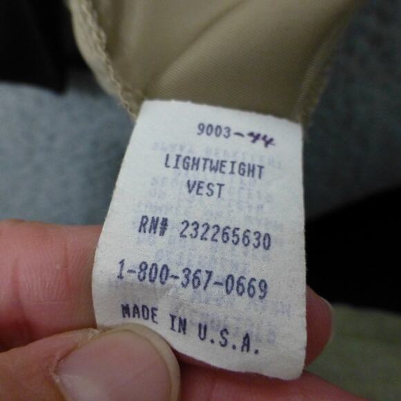 Zero Restriction Jacket Mens XL Vest Golf Brown Sleeveless Windbreaker Mock Neck - Picture 9 of 11